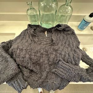 Free people oversized grey sweater